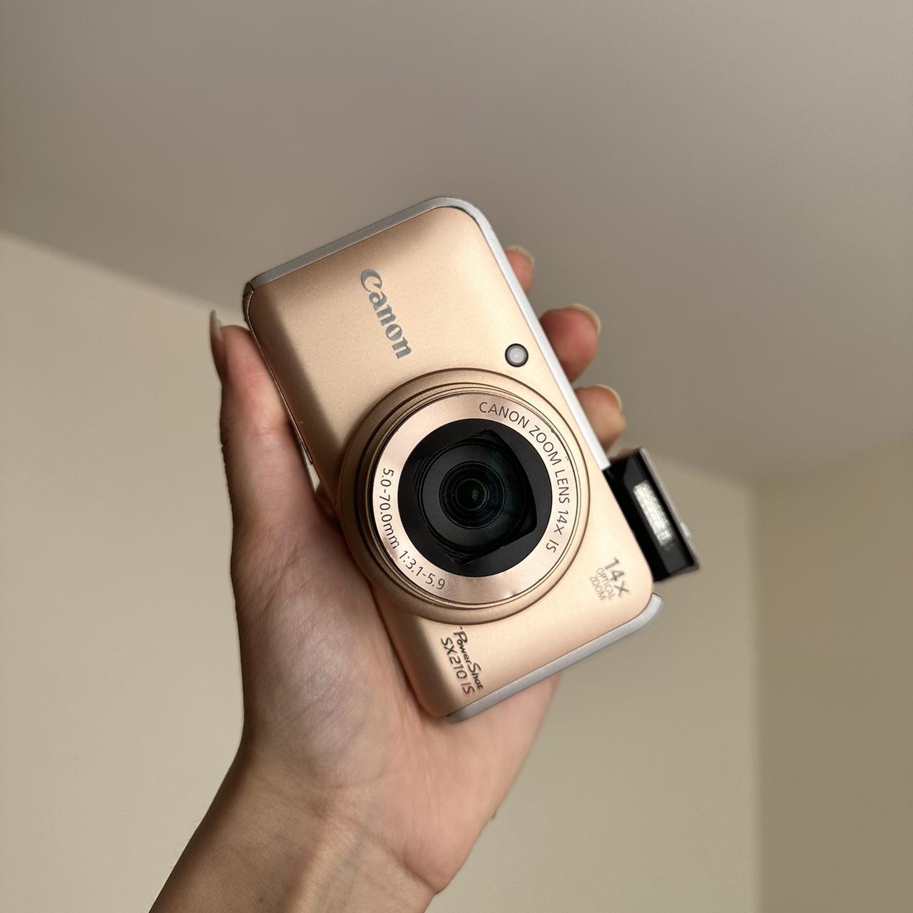 Vintage Canon PowerShot SX210 IS digital camera