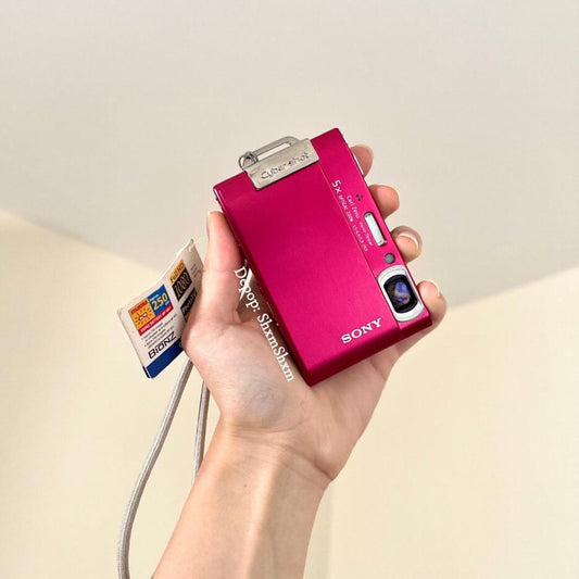 Sony cybershot DSC-T200 Digital Camera PINK/Red