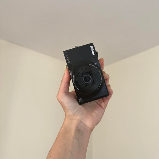 Nikon Coolpix S8000 in Matte Black Camera
